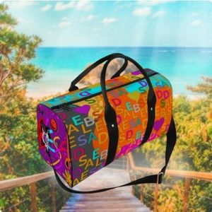 BLESSED Monogram Travel and Gym Bag.